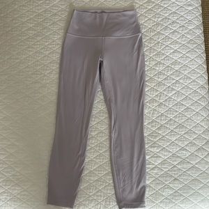 Women’s Lululemon Align High-Rise pant 25” size 6 lavender